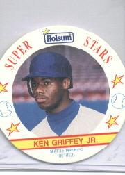 1991 MSA Holsum Discs #9 Ken Griffey Jr.
