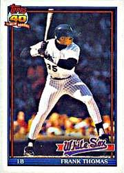 1991 O-Pee-Chee #79 Frank Thomas