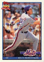 1991 O-Pee-Chee #105 Kevin McReynolds