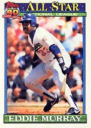 1991 O-Pee-Chee #397 Eddie Murray AS