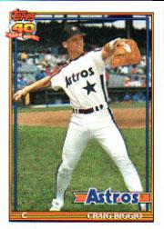 1991 O-Pee-Chee #565 Craig Biggio