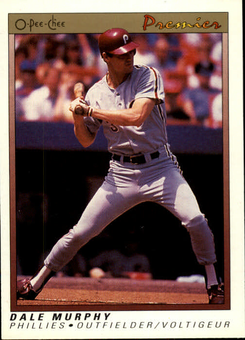 1991 O-Pee-Chee Premier #85 Dale Murphy
