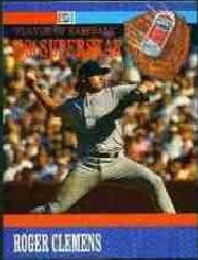 1991 Pepsi Superstar #6 Roger Clemens