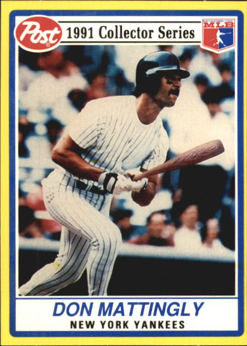 1991 Post #29 Don Mattingly