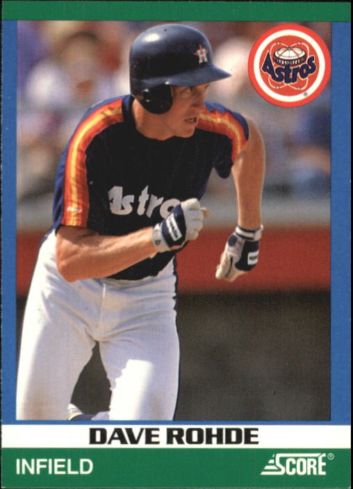 1991 Score 100 Rising Stars #69 Dave Rohde