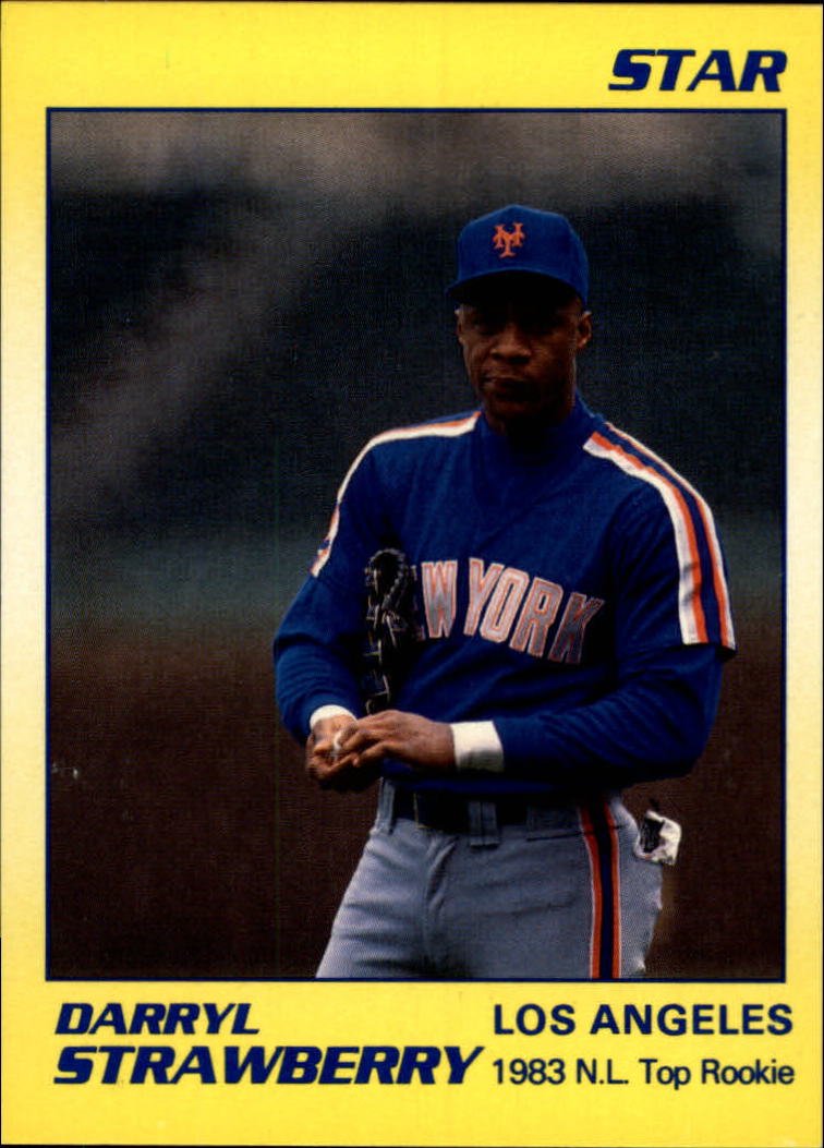 1991 Star Strawberry Baseball Card 7 Darryl Strawberry/1983 NL Top