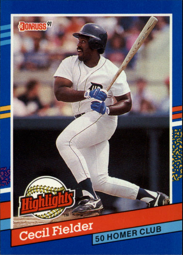 1991 Donruss Bonus Cards #BC5 Cecil Fielder
