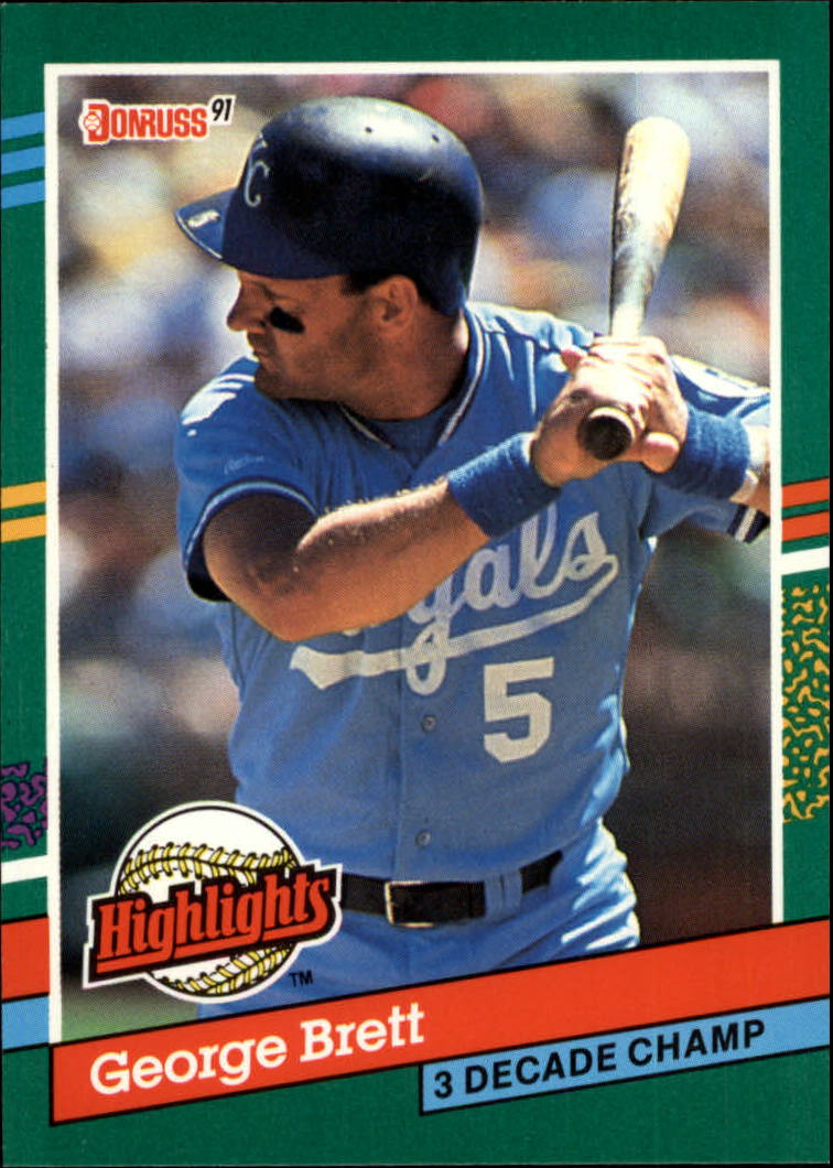 1991 Donruss Bonus Cards #BC19 George Brett