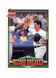 1991 Topps Micro #3 Carlton Fisk RB