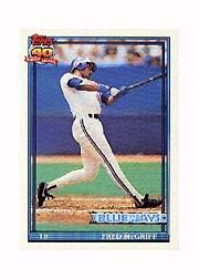 1991 Topps Micro #140 Fred McGriff