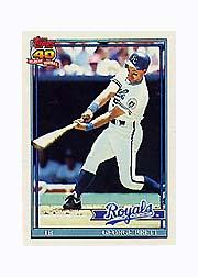 1991 Topps Micro #540 George Brett