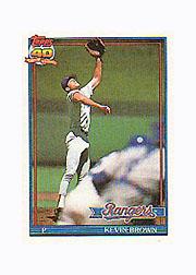 1991 Topps Micro #584 Kevin Brown