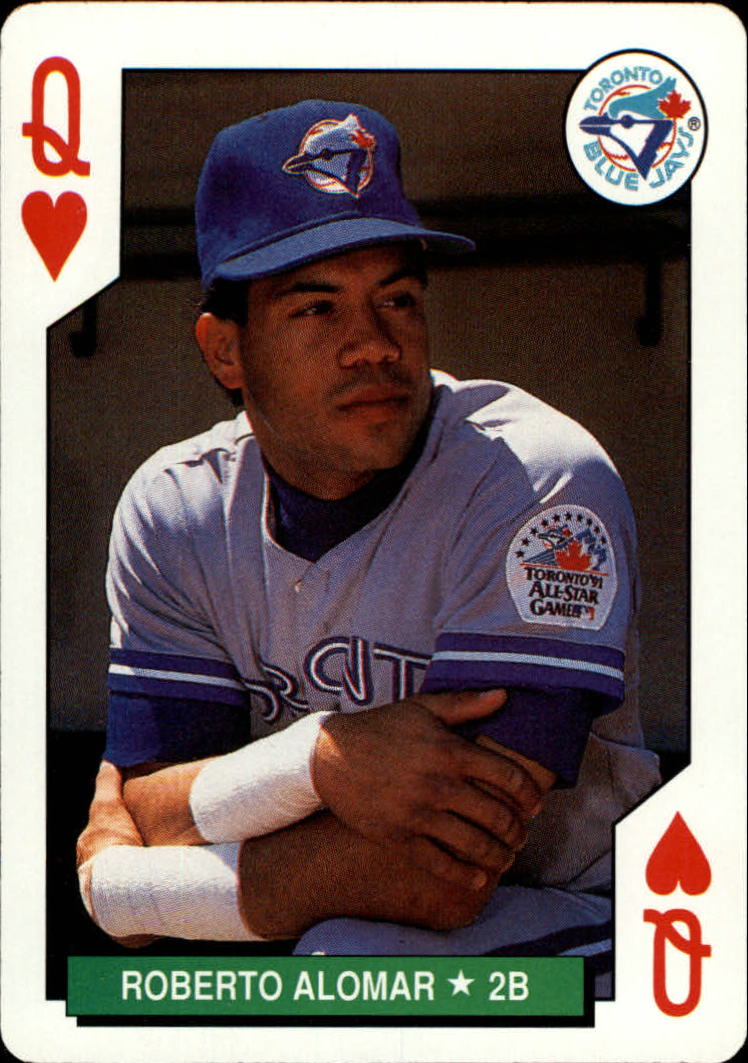 1991 U.S. Playing Cards All-Stars #12H Roberto Alomar