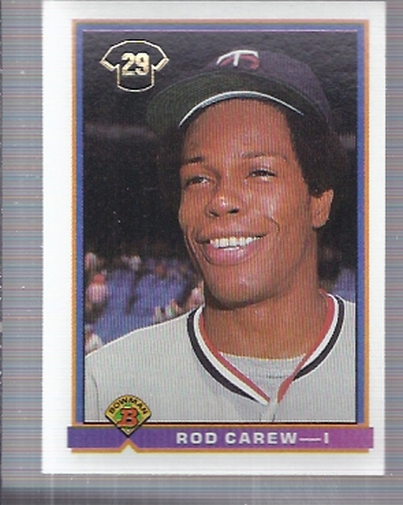 1991 Bowman #1 Rod Carew I