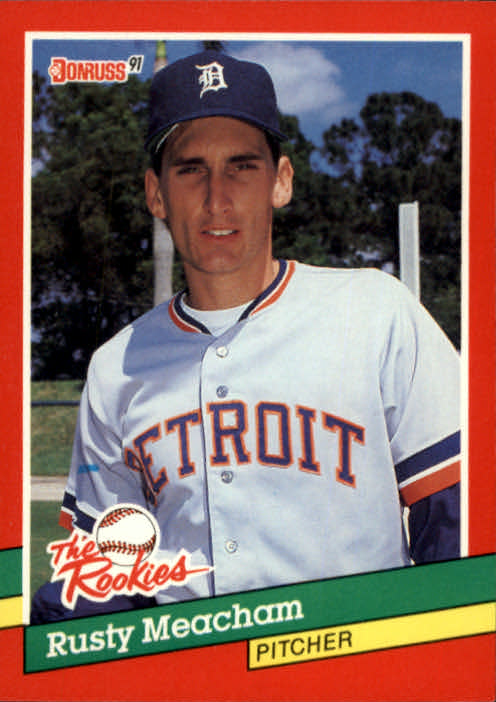 1991 Donruss Rookies #53 Rusty Meacham RC