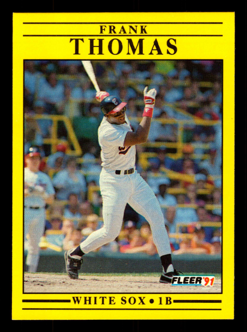 1991 Fleer #138 Frank Thomas