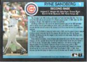1991 Fleer All-Stars #1 Ryne Sandberg back image
