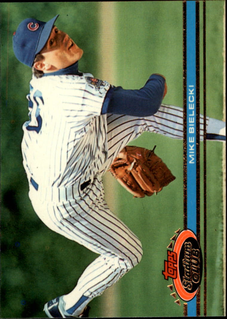 1991 Stadium Club #109 Mike Bielecki
