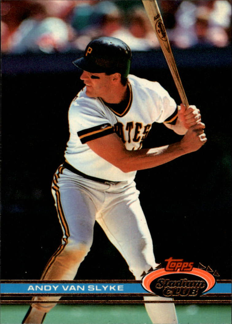 1991 Stadium Club #118 Andy Van Slyke
