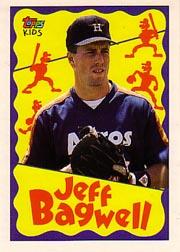 1992 Topps Kids #44 Jeff Bagwell