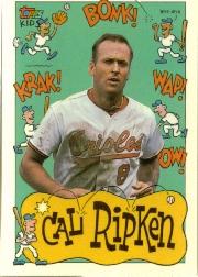 1992 Topps Kids #63 Cal Ripken