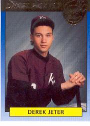 1992 Front Row Draft Picks Gold #55 Derek Jeter
