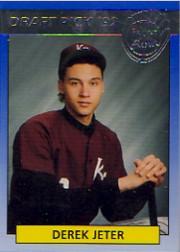 1992 Front Row Draft Picks Silver #55 Derek Jeter