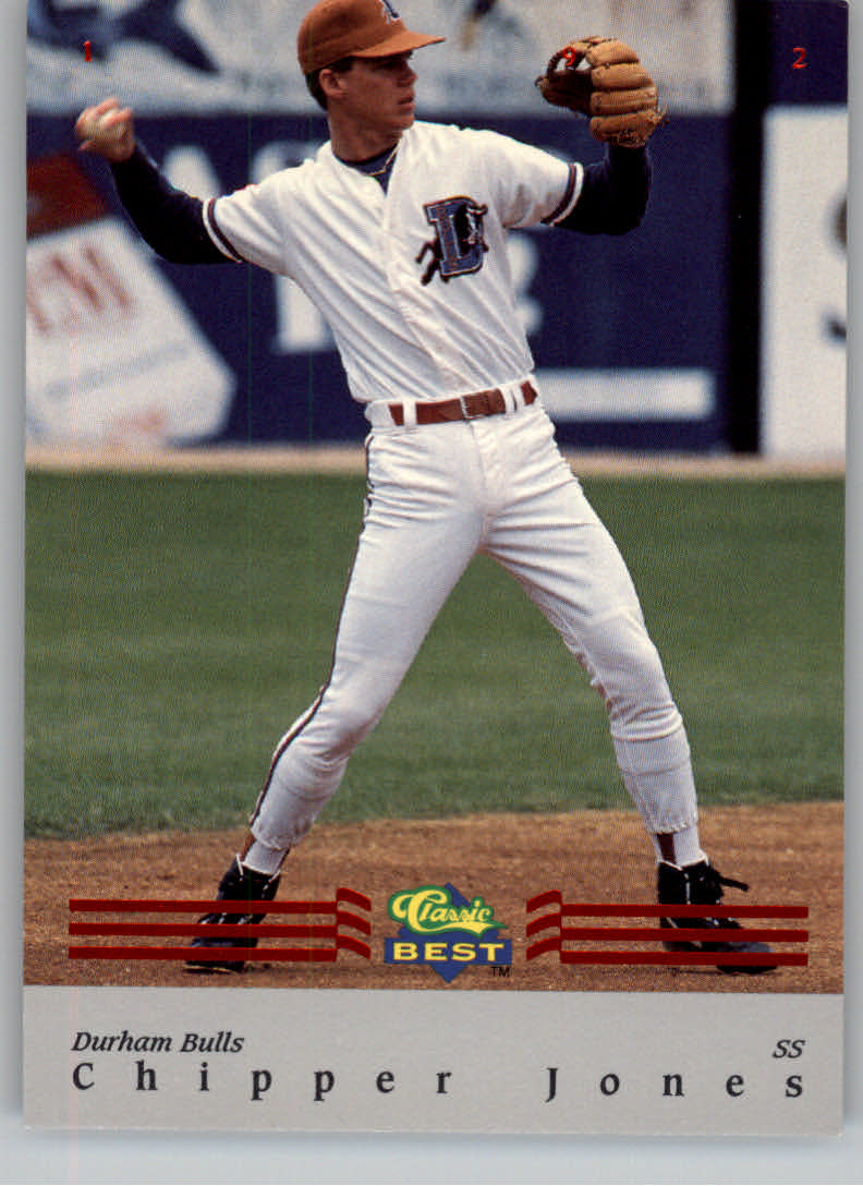 1992 Classic/Best Red Bonus #BC7 Chipper Jones