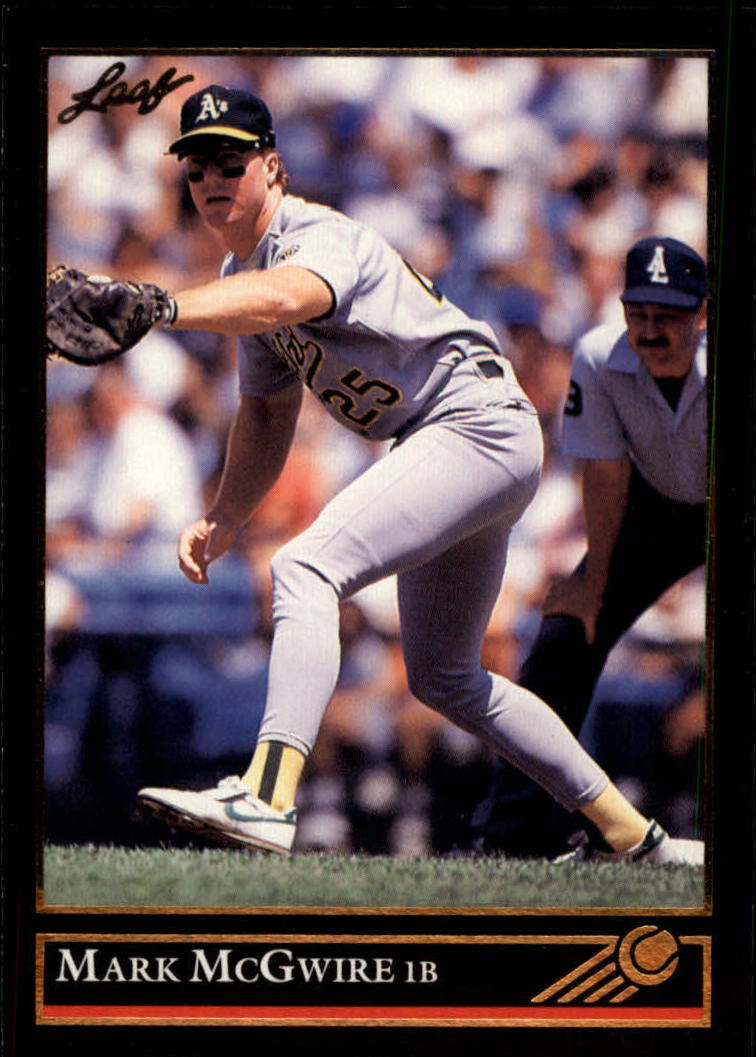 1992 Leaf Gold Previews #32 Mark McGwire