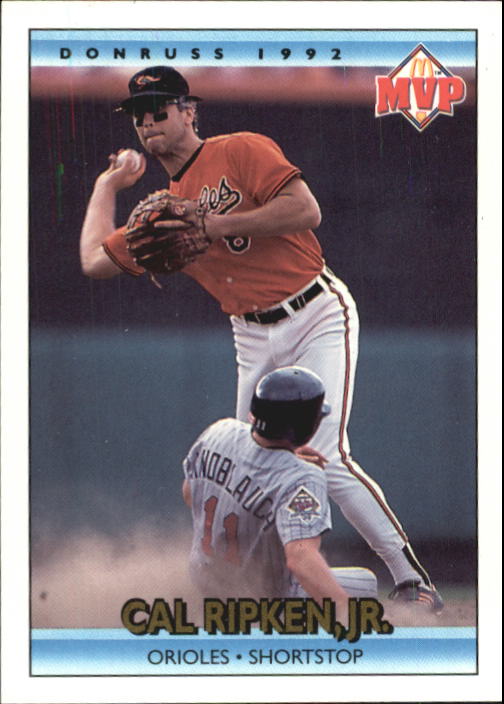 1992 Donruss McDonald's #1 Cal Ripken
