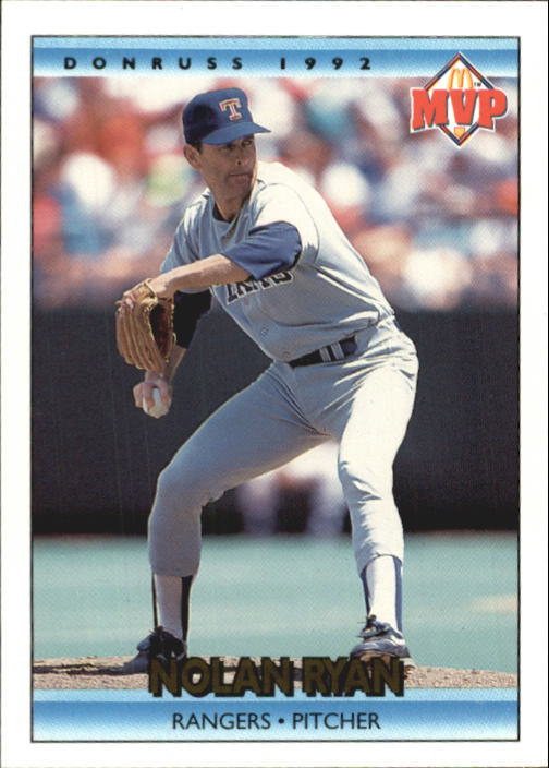 1992 Donruss McDonald's #5 Nolan Ryan