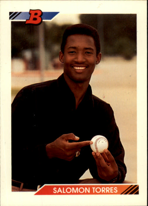 1992 Bowman #4 Salomon Torres RC