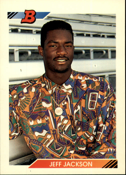 1992 Bowman #72 Jeff Jackson