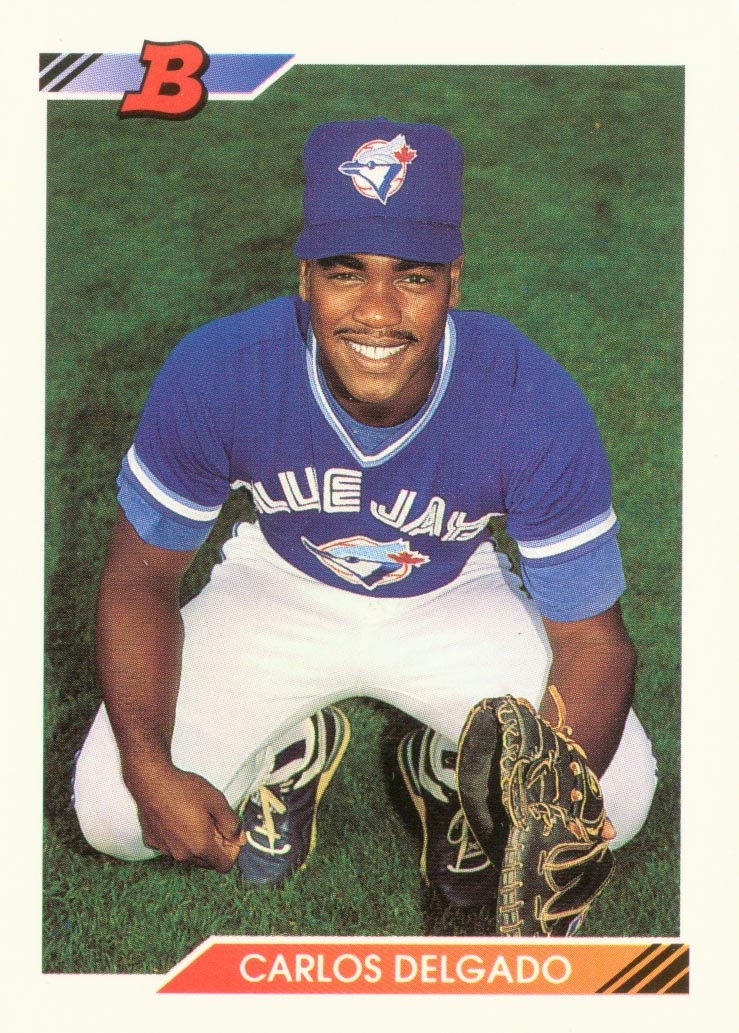 1992 Bowman #127 Carlos Delgado RC