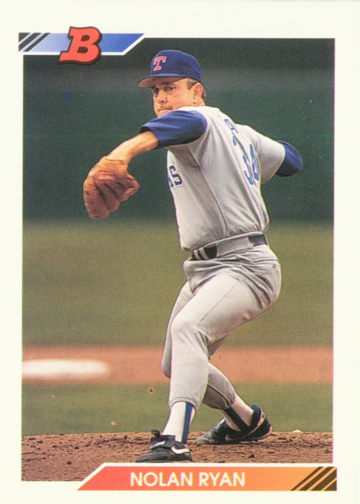 1992 Bowman #222 Nolan Ryan
