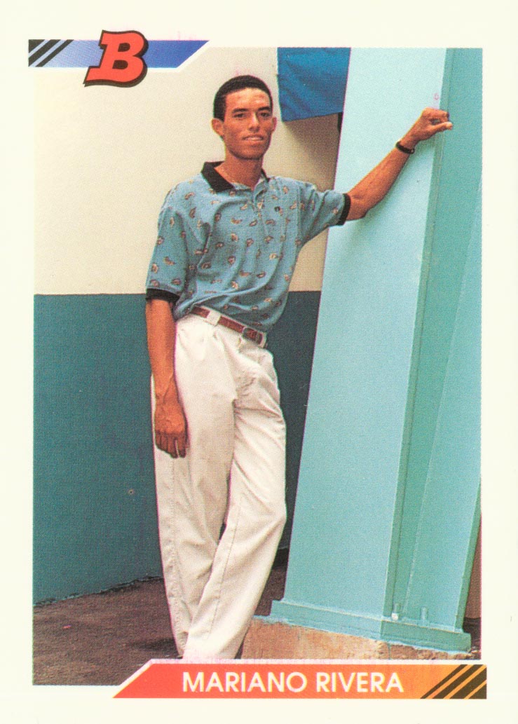 1992 Bowman #302 Mariano Rivera RC