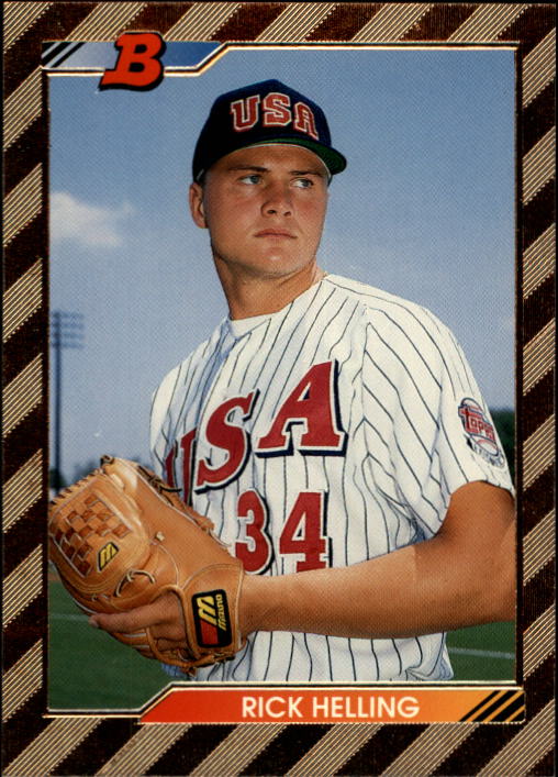1992 Bowman #641 Rick Helling FOIL