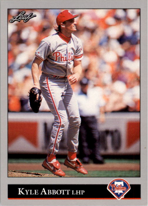 1992 Leaf #495 Kyle Abbott