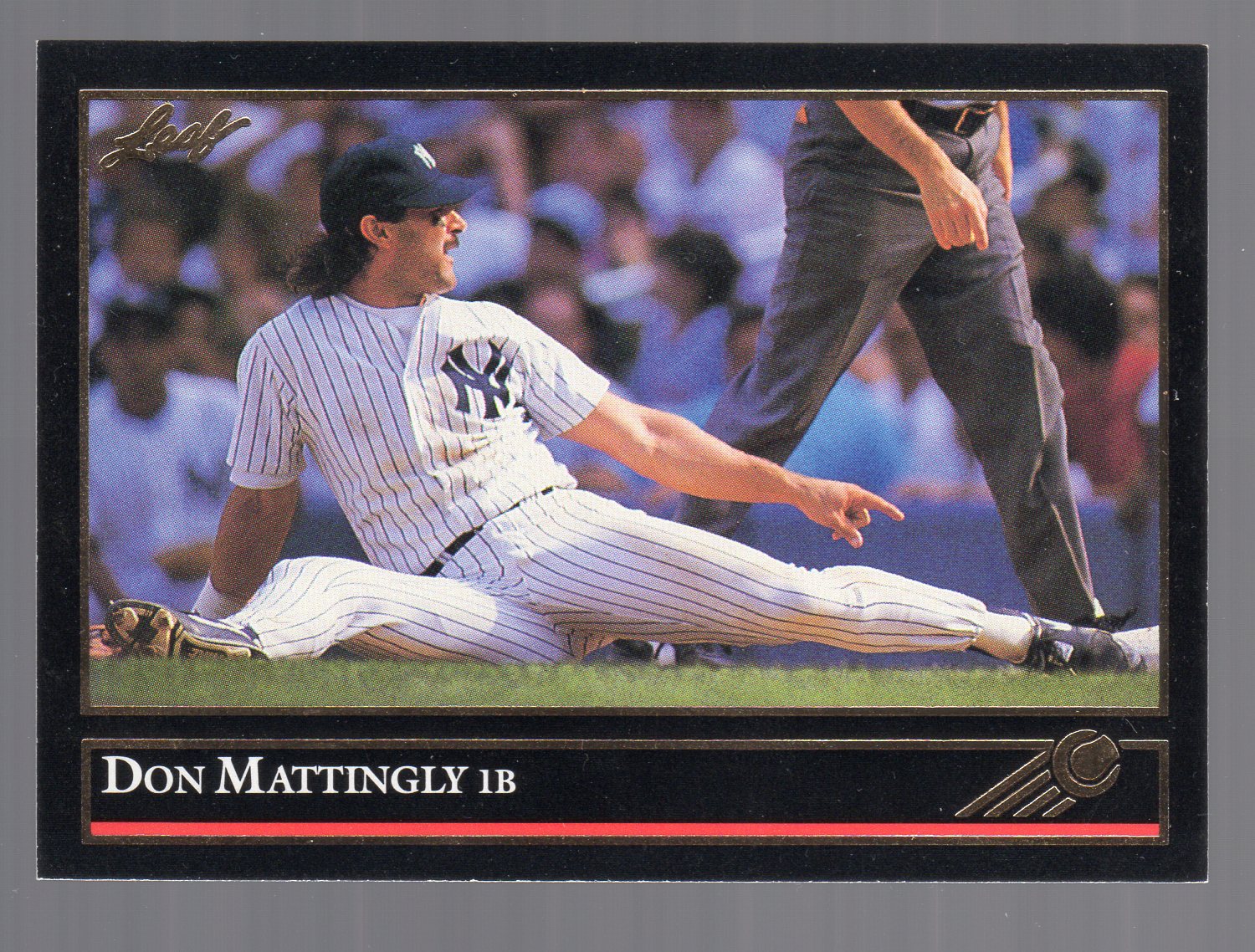 1992 Leaf Black Gold #57 Don Mattingly