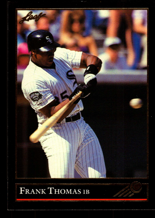 1992 Leaf Black Gold #67 Checklist 1-88/Frank Thomas