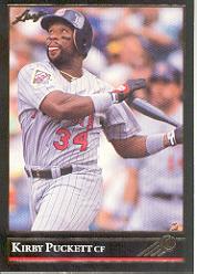 1992 Leaf Black Gold #98 Kirby Puckett