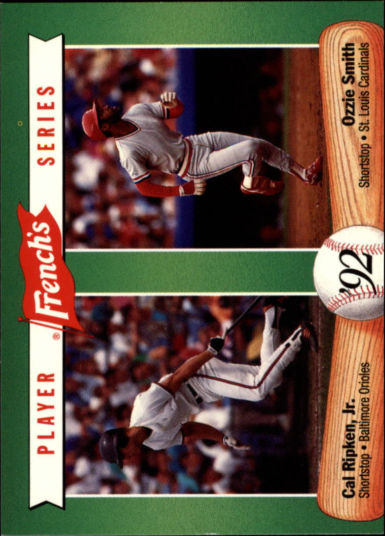 1992 French's #13 Cal Ripken/Ozzie Smith