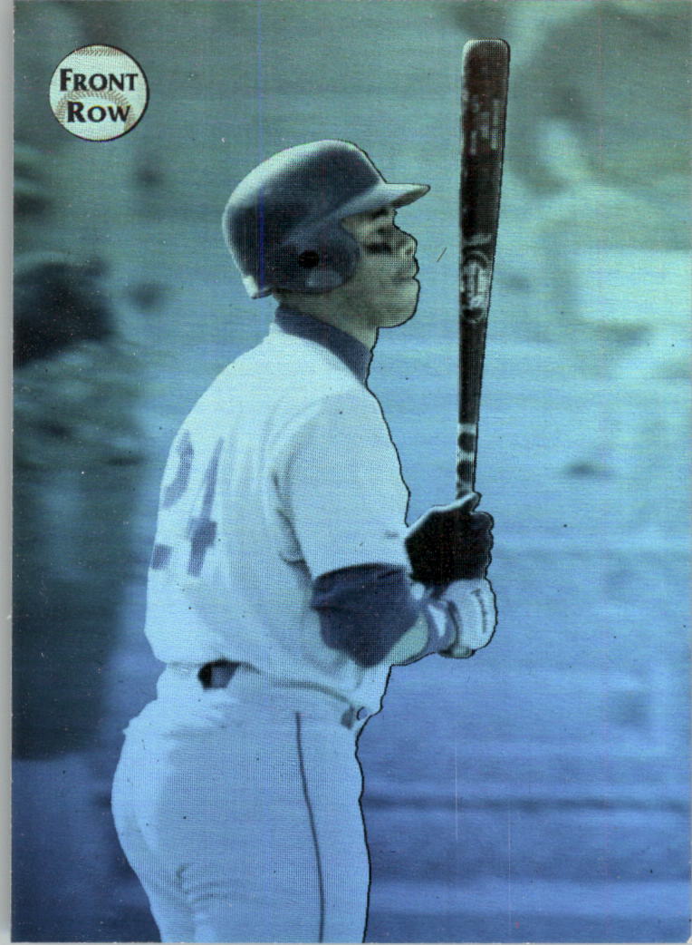 1992 Front Row Griffey Holograms #2 Ken Griffey Jr./Rewriting the Record Book
