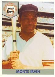 1992 Front Row Irvin #3 Monte Irvin/The Big Leagues/Past His Prime