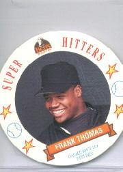 1992 MSA Ben's Super Hitters Discs #11 Frank Thomas
