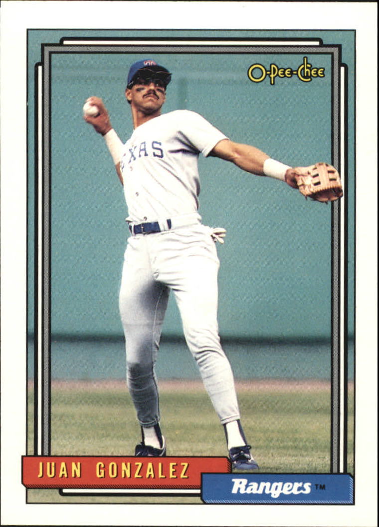 1992 O-Pee-Chee #27 Juan Gonzalez