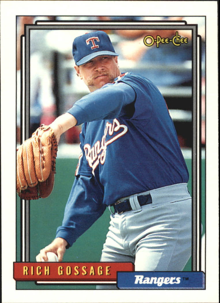 1992 O-Pee-Chee #215 Rich Gossage front image