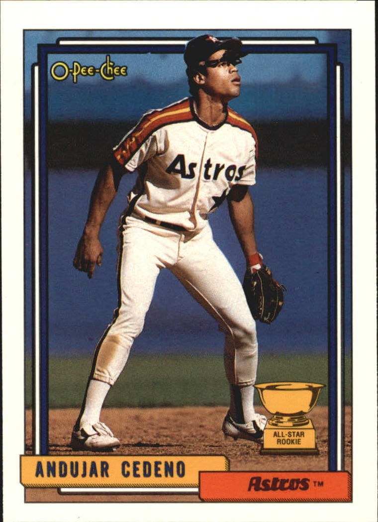 1992 O-Pee-Chee #288 Andujar Cedeno