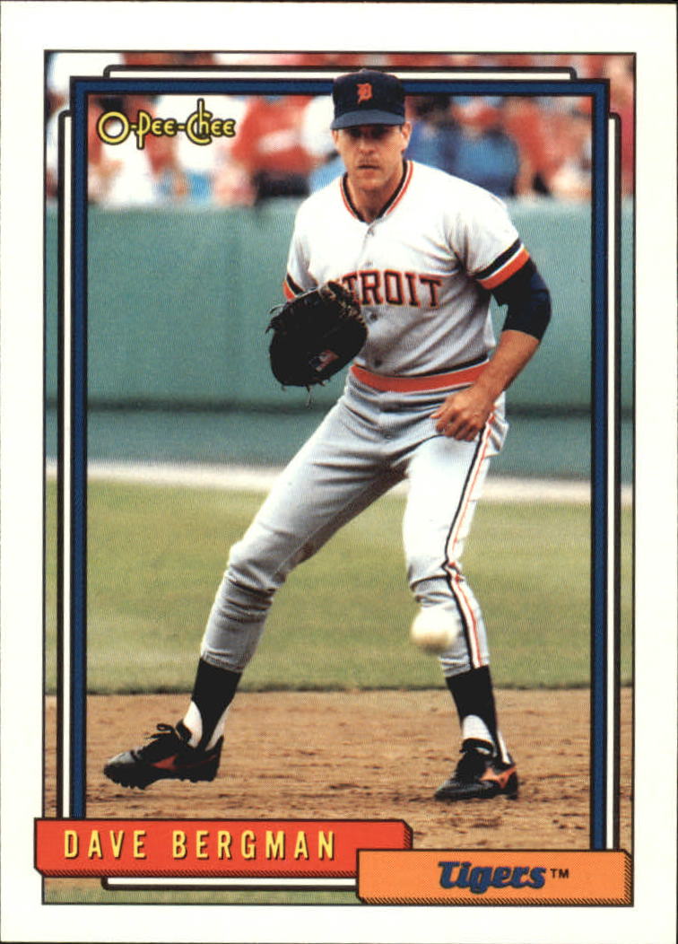 1992 O-Pee-Chee #354 Dave Bergman