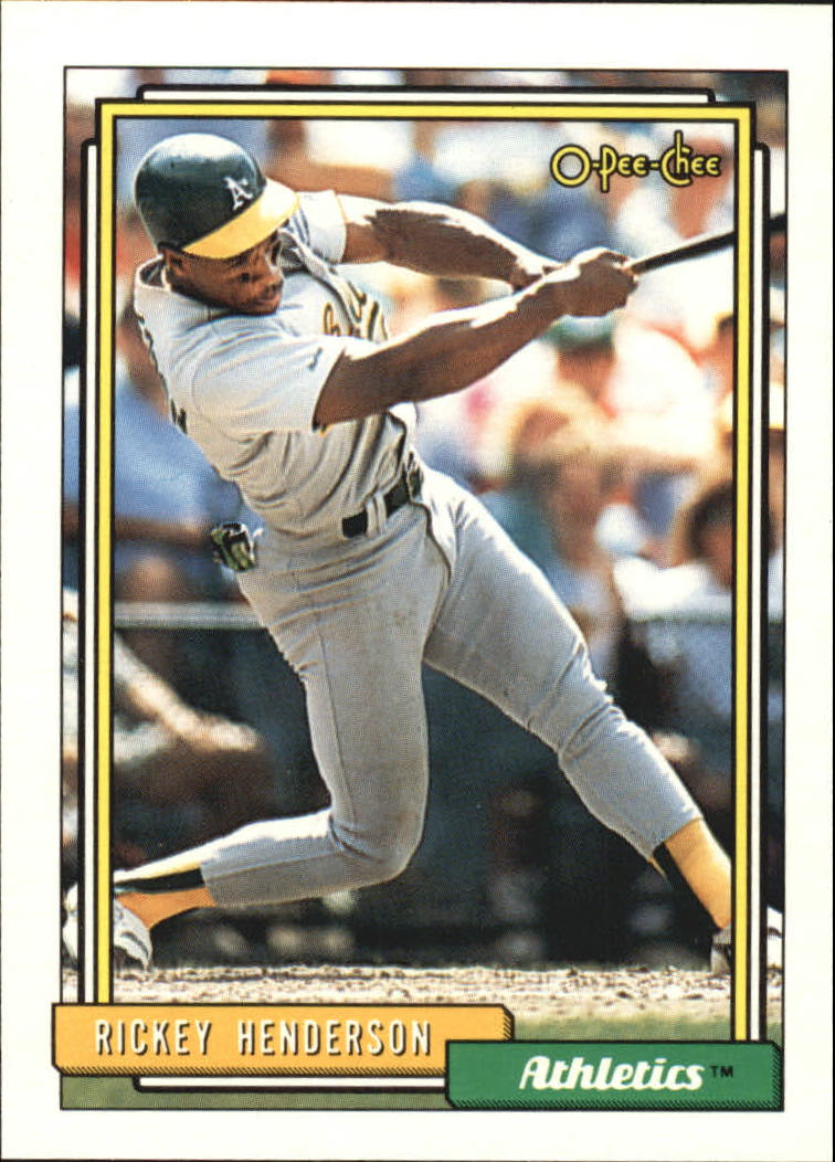 1992 O-Pee-Chee #560 Rickey Henderson